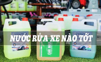 5 Dung dịch Nước rửa xe ô tô tốt nhất hiện nay Nước rửa xe nào tốt