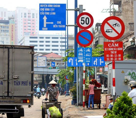 Các biển báo giao thông đường bộ mới nhất hiện nay