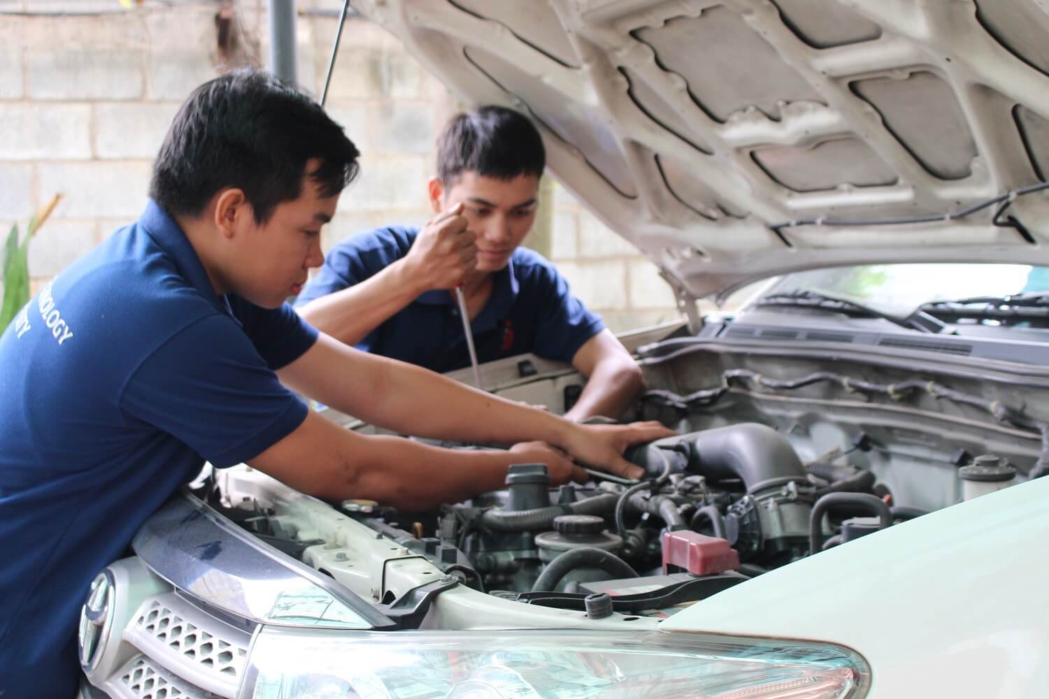Người lao động thuộc lĩnh vực công nghệ ô tô sau khi tốt nghiệp có nhiều cơ hội việc làm tại các doanh nghiệp sản xuất phụ tùng ô tô