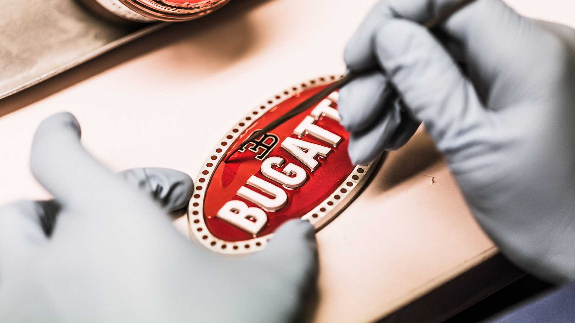 Logo xe Bugatti