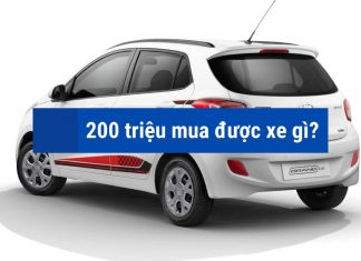 Tài chính 200 triệu mua xe gì? Các dòng xe đáng mua nhất 200 triệu mua xe gì