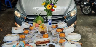 3+ Bài cúng xe cuối năm, lễ vật cúng xe cuối năm đầy đủ nhất Cúng xe cuối năm